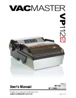 Vacmaster VP112S User Manual preview