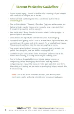 Preview for 4 page of Vacmaster VP220 User Manual