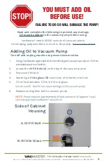 Preview for 3 page of Vacmaster VP230 User Manual