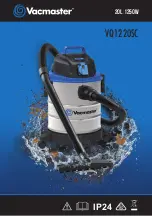 Предварительный просмотр 1 страницы Vacmaster VQ1220SC Manual