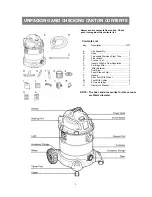 Предварительный просмотр 6 страницы Vacmaster VQ1420SWD Operator'S Manual