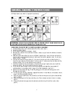 Предварительный просмотр 7 страницы Vacmaster VQ1420SWD Operator'S Manual