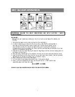 Предварительный просмотр 8 страницы Vacmaster VQ1420SWD Operator'S Manual