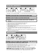 Предварительный просмотр 10 страницы Vacmaster VQ1420SWD Operator'S Manual