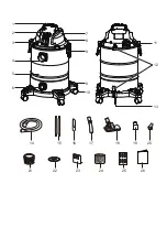 Предварительный просмотр 3 страницы Vacmaster VQ1530SFDC Manual