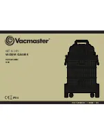 Vacmaster VQ1530SIWDC Manual предпросмотр