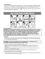 Предварительный просмотр 7 страницы Vacmaster VQ407S-A Operator'S Manual