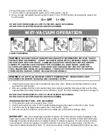 Предварительный просмотр 8 страницы Vacmaster VQ407S-A Operator'S Manual