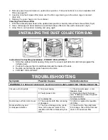 Предварительный просмотр 11 страницы Vacmaster VQ407S-A Operator'S Manual