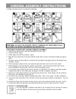 Предварительный просмотр 6 страницы Vacmaster VQ407S Operator'S Manual