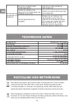 Preview for 36 page of Vacmaster VSC2501EU Manual