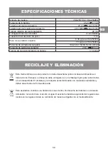 Preview for 59 page of Vacmaster VSC2501EU Manual