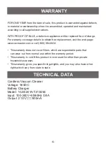 Preview for 6 page of Vacmaster VSD1801 Use & Care Manual