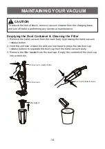 Preview for 14 page of Vacmaster VSD1801 Use & Care Manual