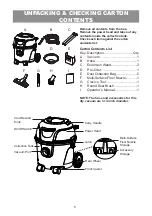 Предварительный просмотр 5 страницы Vacmaster VZA306P 0201 Operator'S Manual