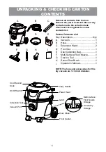 Preview for 5 page of Vacmaster VZA306P 1101 Operator'S Manual