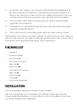 Preview for 9 page of Vaco Hiti380 User Manual