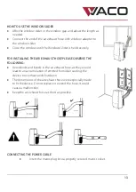 Preview for 13 page of Vaco VAC-PO-1212-E02W Instruction Manual