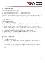 Preview for 16 page of Vaco VAC-PO-1212-E02W Instruction Manual