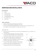 Preview for 37 page of Vaco VAC-PO-1212-E02W Instruction Manual