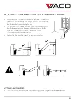 Preview for 40 page of Vaco VAC-PO-1212-E02W Instruction Manual