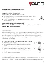 Preview for 48 page of Vaco VAC-PO-1212-E02W Instruction Manual