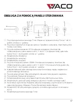 Preview for 67 page of Vaco VAC-PO-1212-E02W Instruction Manual