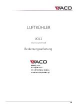 Предварительный просмотр 12 страницы Vaco VC62 User Manual