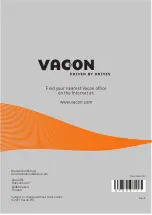 Предварительный просмотр 102 страницы Vacon 10 Complete User'S Manual