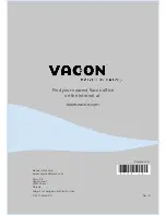 Предварительный просмотр 72 страницы Vacon 20 SERIES Applications Manual