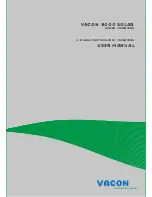 Vacon 8000 solar User Manual preview