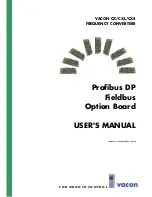 Предварительный просмотр 1 страницы Vacon CXL User Manual