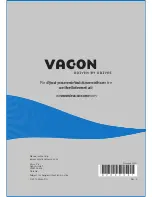 Предварительный просмотр 26 страницы Vacon NX OPTCJ User Manual