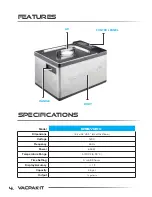 Preview for 4 page of VacPak-It 186SVC100 Quick Start Manual