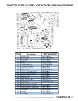 Предварительный просмотр 27 страницы VacPak-It 186VMC16F Service Manual