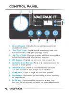 Preview for 4 page of VacPak-It VMC12DP Manual