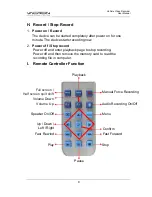 Preview for 11 page of Vacron 1 CH Vehicle Video Recorder User Manual