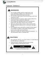 Предварительный просмотр 5 страницы Vacron 16 CH Linux NVR User Manual