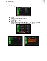 Предварительный просмотр 24 страницы Vacron 4CH H.264 User Manual