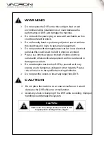 Preview for 2 page of Vacron 4CH User Manual