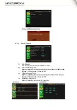 Preview for 25 page of Vacron 4CH User Manual