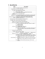 Предварительный просмотр 5 страницы Vacron CDR-E02 User Manual