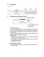 Preview for 6 page of Vacron CDR-E06 User Manual