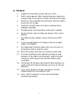 Предварительный просмотр 5 страницы Vacron CDR-E07 User Manual