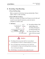 Preview for 10 page of Vacron FULL HD Vehicle Video Recorder User Manual