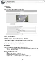 Preview for 12 page of Vacron IP Survlliance User Manual