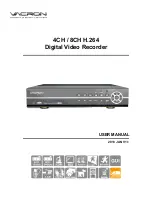 Предварительный просмотр 1 страницы Vacron VDH-4200B User Manual