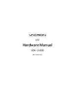 Vacron VDH-CK800 Hardware Manual preview