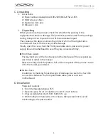 Preview for 5 page of Vacron VDH-DXC836 Hardware Manual