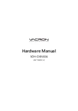 Vacron VDH-DXN836 Hardware Manual preview